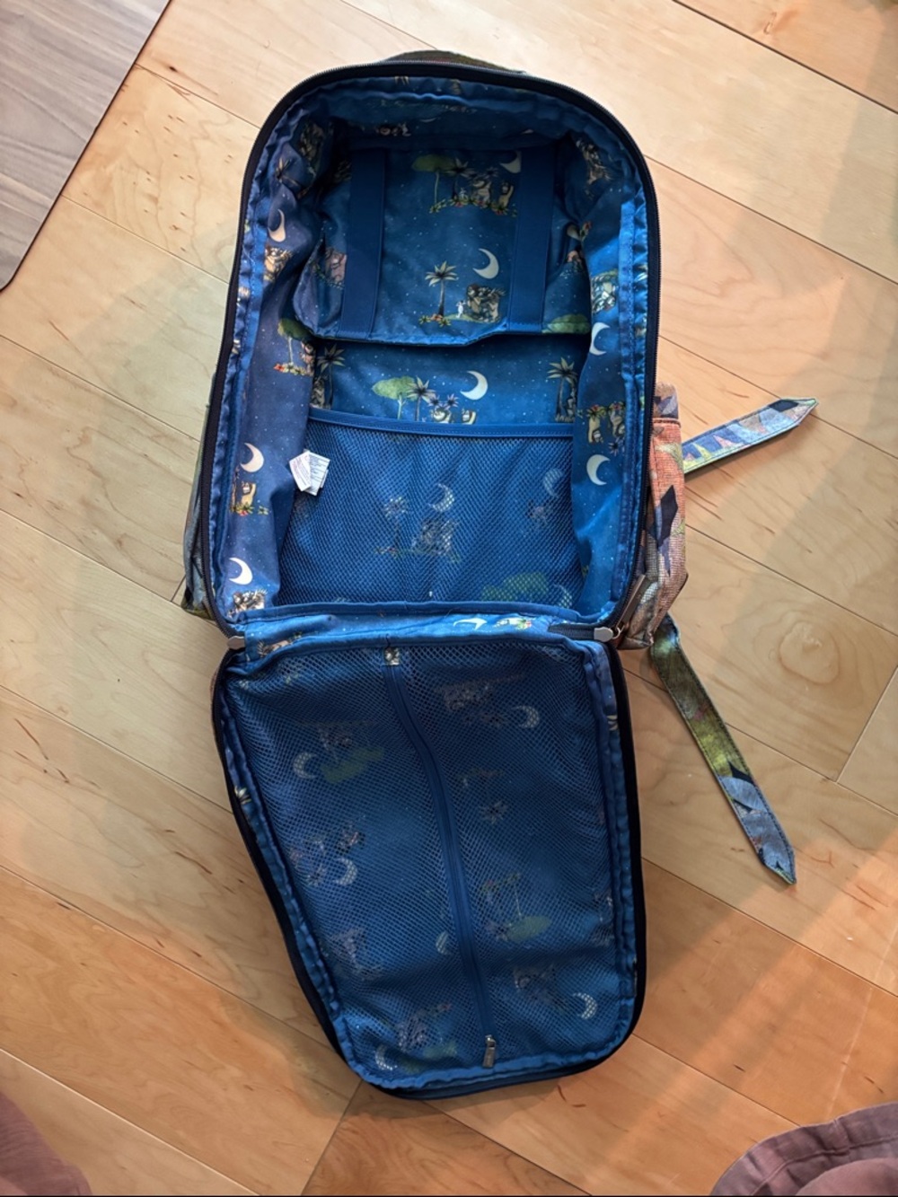 JuJuBe Where the Wild Things Are backpack or diaper bag RARE - Picture 3 of 4